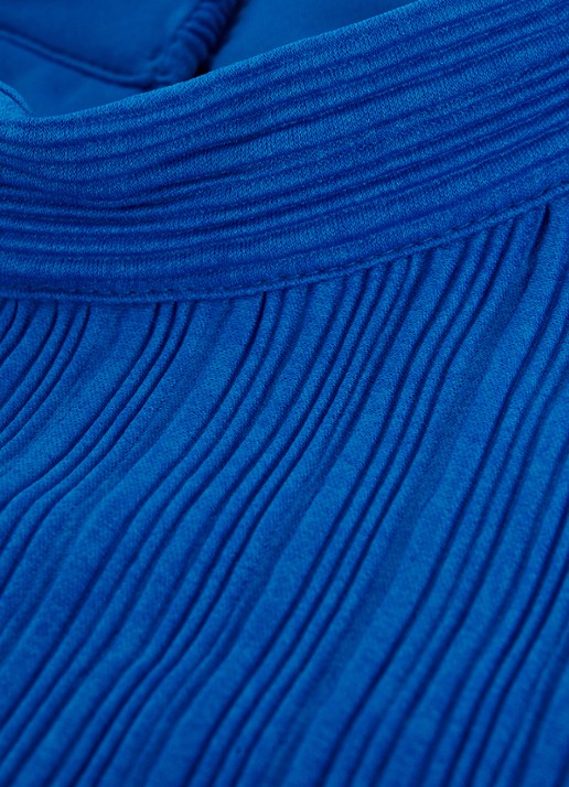 Phase Eight Betsie mini jurk met plissé - detail 6 donkerblauw