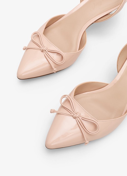 Phase Eight Bow slingback met strikdetail  - detail 5 oudroze