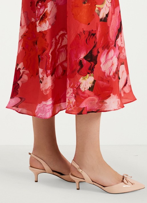 Phase Eight Bow slingback met strikdetail  - detail 6 oudroze