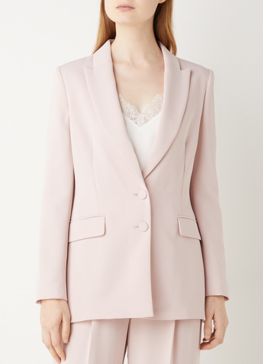 Phase Eight Cadie blazer met klepzakken - detail 4 oudroze