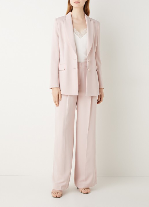 Phase Eight Cadie blazer met klepzakken - voorkant 3 oudroze