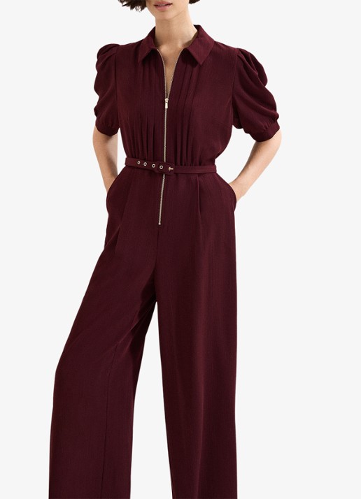 Phase Eight Candice jumpsuit met pofmouw