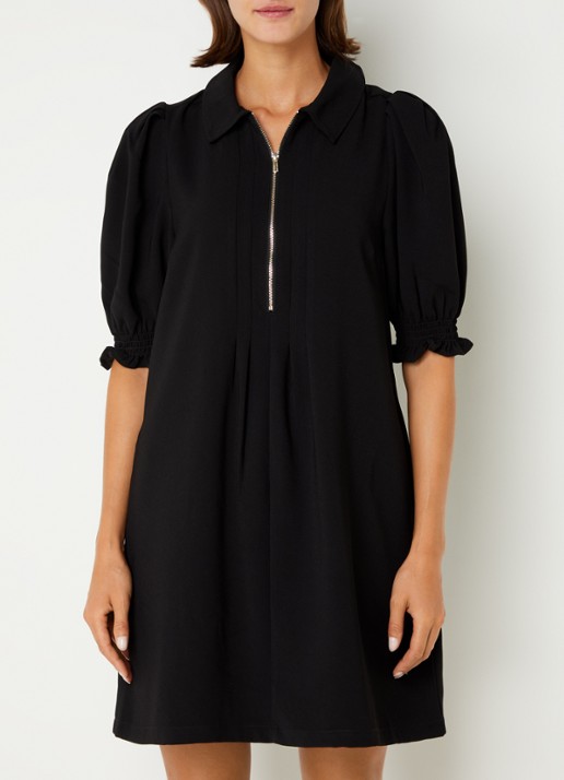 Phase Eight Candice mini jurk met pofmouw en steekzakken