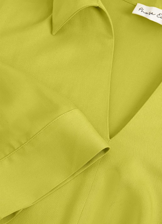 Phase Eight Clary blouse met knoopdetail - detail 4 lime