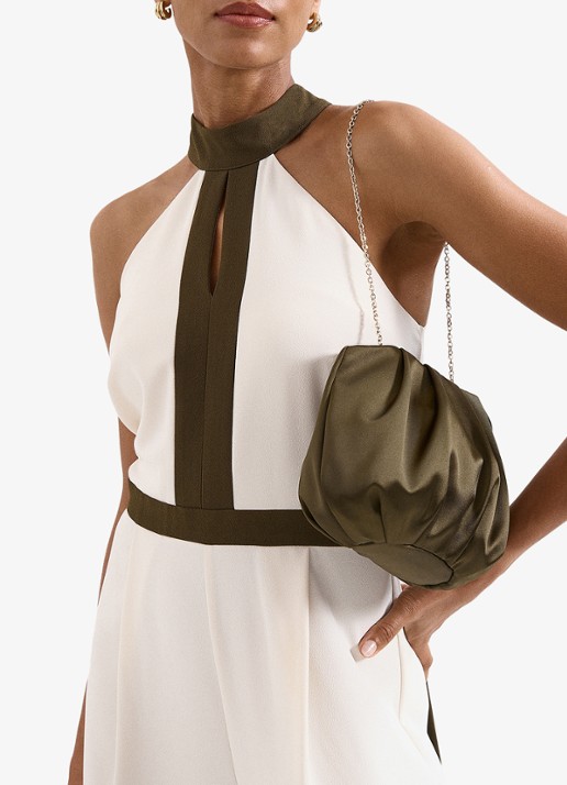 Phase Eight Clutch met afneembare schouderriem - detail 3 groen