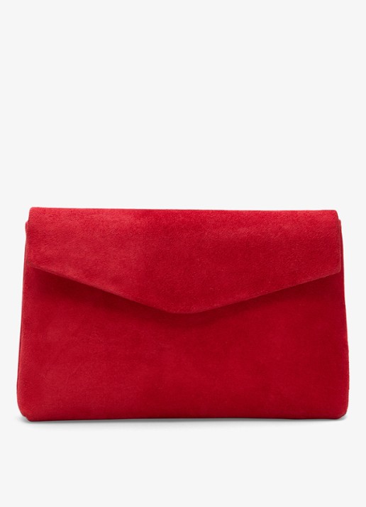 Phase Eight Clutch met afneembare schouderriem - voorkant rood