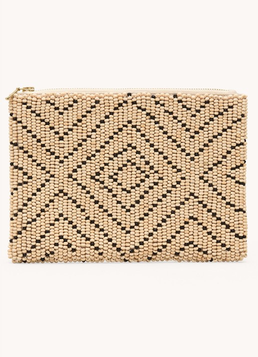 Phase Eight Clutch met kralendecoratie