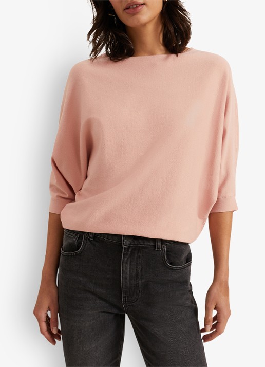 Phase Eight Cristine fijngebreide top met boothals