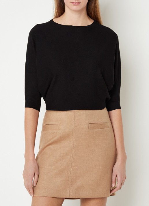 Phase Eight Cristine Knit Black XS
