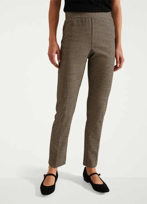 Phase Eight Donna high waist tapered fit pantalon met print