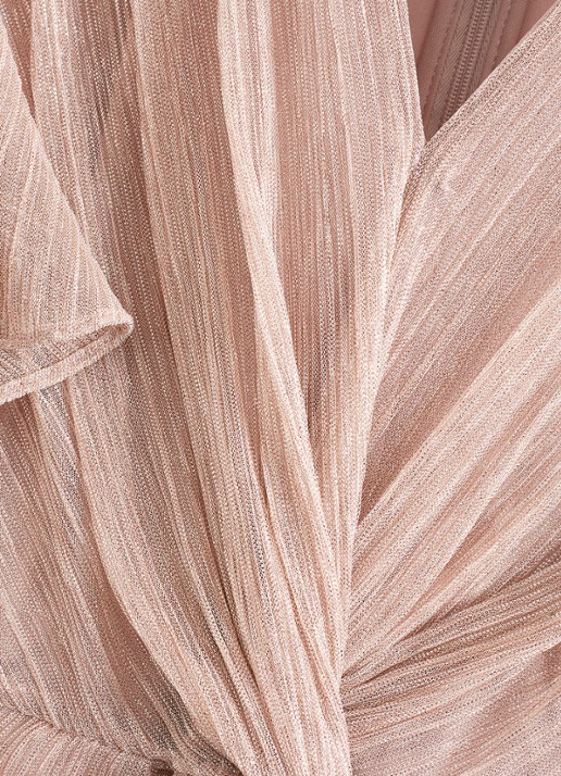 Phase Eight Dorinda maxi jurk met lurex - detail 6 oudroze