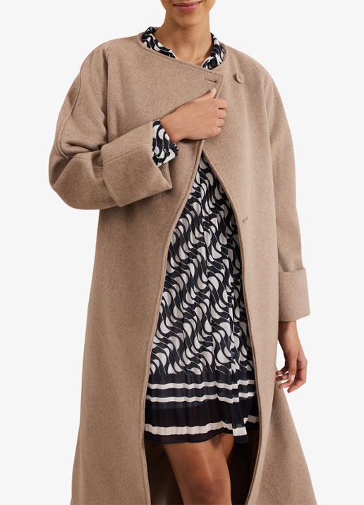 Phase Eight Eleanor mini tuniekjurk met grafische print - detail 7 donkerblauw