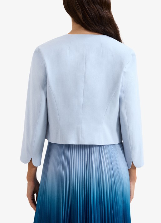 Phase Eight Elizabeth Jack met ronde hals - achterkant lichtblauw