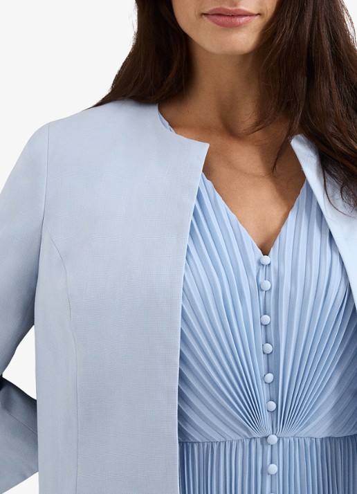 Phase Eight Elizabeth Jack met ronde hals - detail 5 lichtblauw