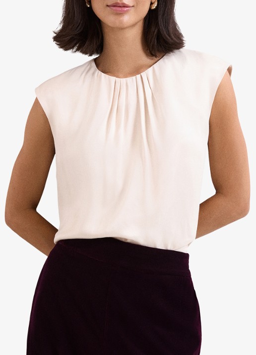 Phase Eight Elsie top met plooidetail