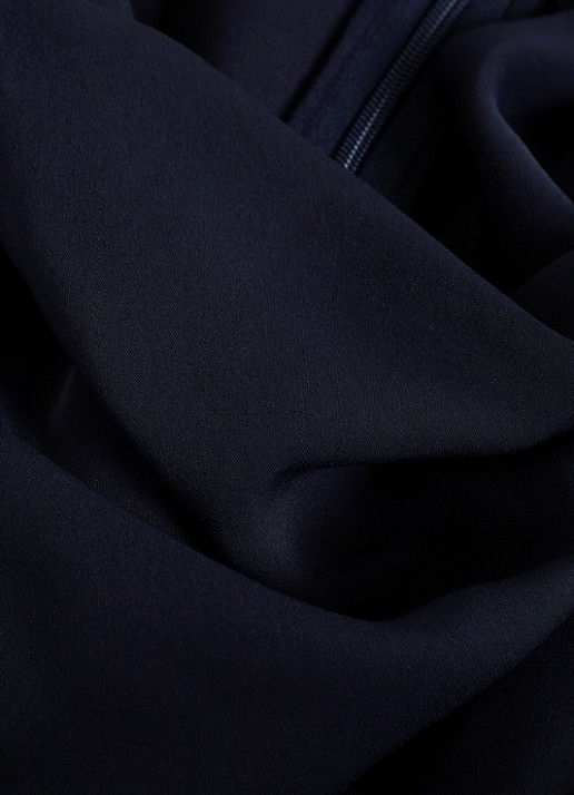 Phase Eight Emry wide fit jumpsuit met strikceintuur - detail 5 donkerblauw
