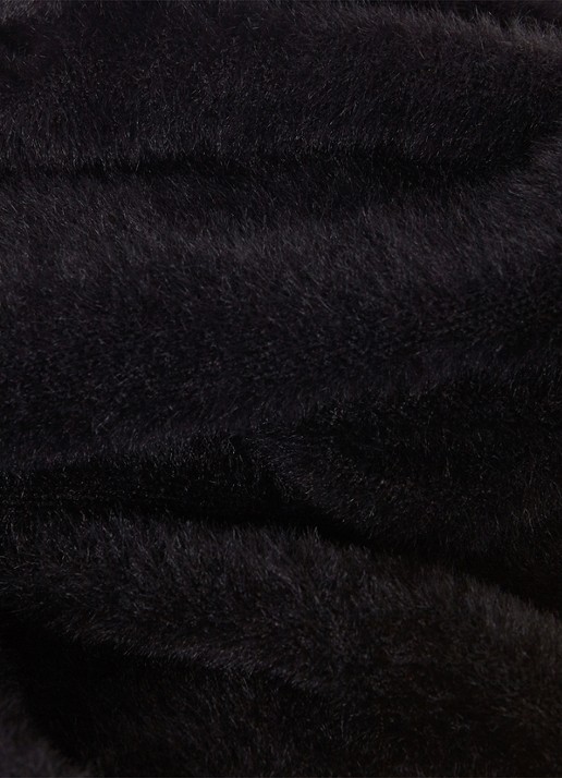 Phase Eight Fay Fluffy bolero met driekwart mouw - detail 7 zwart