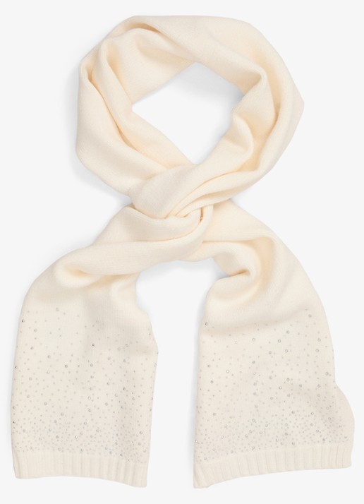 Phase Eight Fijngebreide sjaal met strass