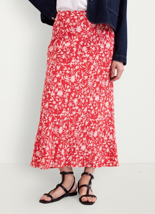 Phase Eight Floral midi rok met bloemenprint