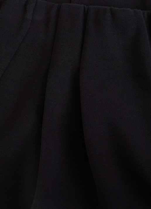 Phase Eight Florence high waist pantalon met plooien - detail 7 zwart