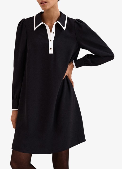 Phase Eight Gina mini jurk met ballonmouw