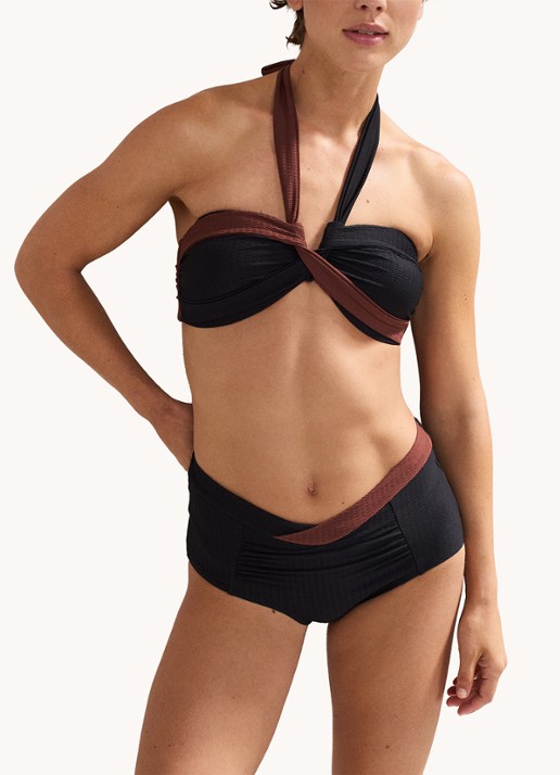 Phase Eight Halter bikinitop met structuur