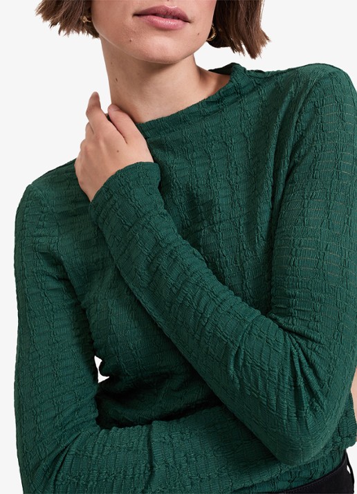 Phase Eight Haylee pullover met structuur - detail 5 groen