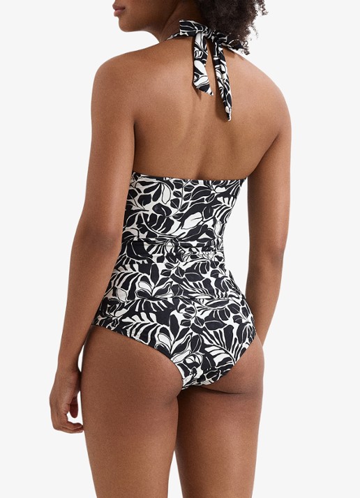 Phase Eight Hipster bikinislip met print - achterkant 3 zwart
