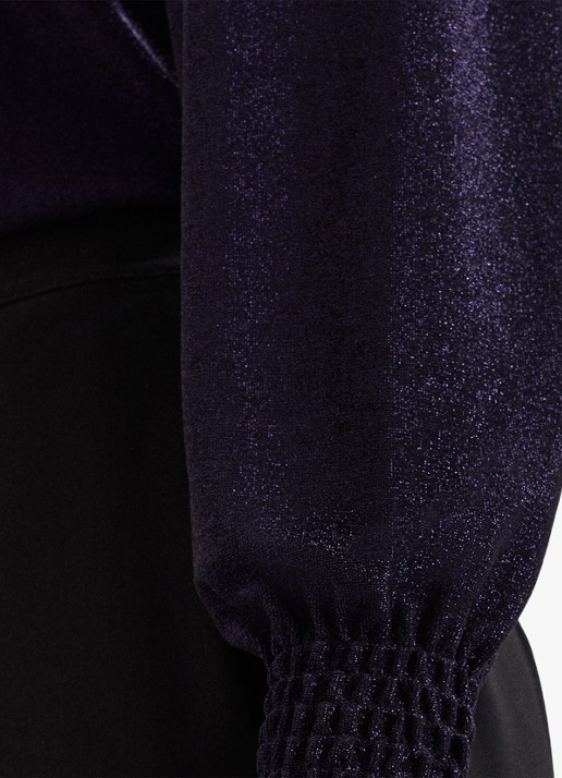 Phase Eight Imogen top met lurex - detail 4 paars