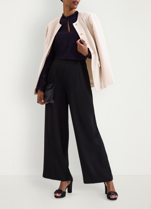 Phase Eight Imogen top met lurex - detail 5 paars
