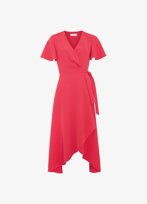 Phase Eight Julissa midi jurk met strikceintuur