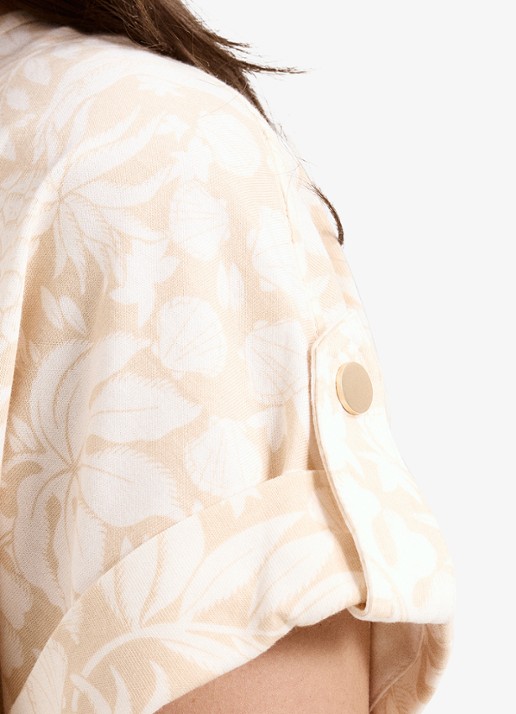 Phase Eight Kayla top met print - detail 5 creme
