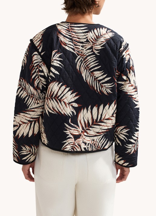 Phase Eight Kharis jack met print - achterkant 7 zwart