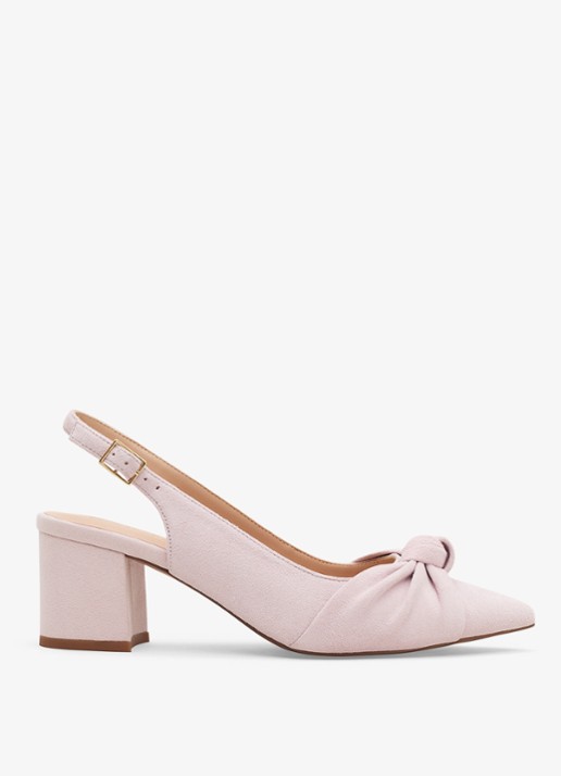 Phase Eight Knot slingback van suède