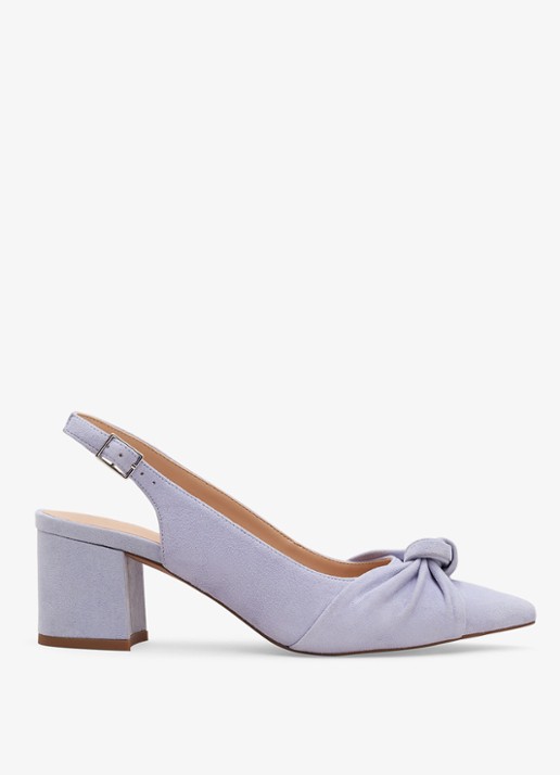 Phase Eight Knot slingback van suède