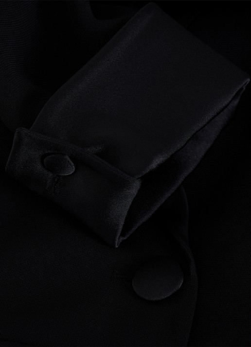 Phase Eight Kylie Tux jumpsuit met steekzakken en strikceintuur - detail 9 zwart