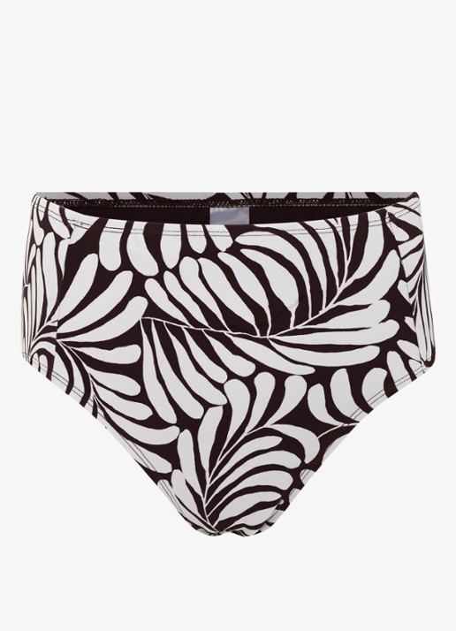 Phase Eight Leaf high waisted bikinislip met print