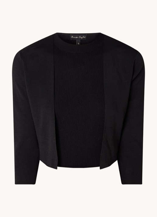Phase Eight Lightweight Salma Black 10 - voorkant 2 zwart