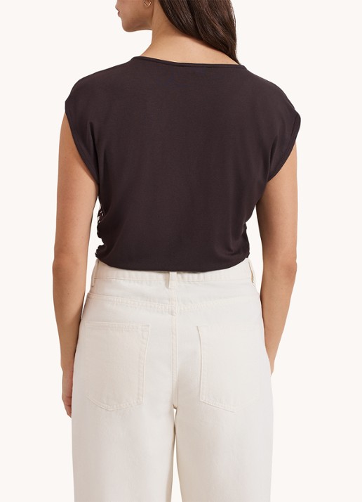 Phase Eight Livie top met print - achterkant bruin