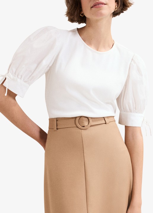 Phase Eight Luella top met pofmouw