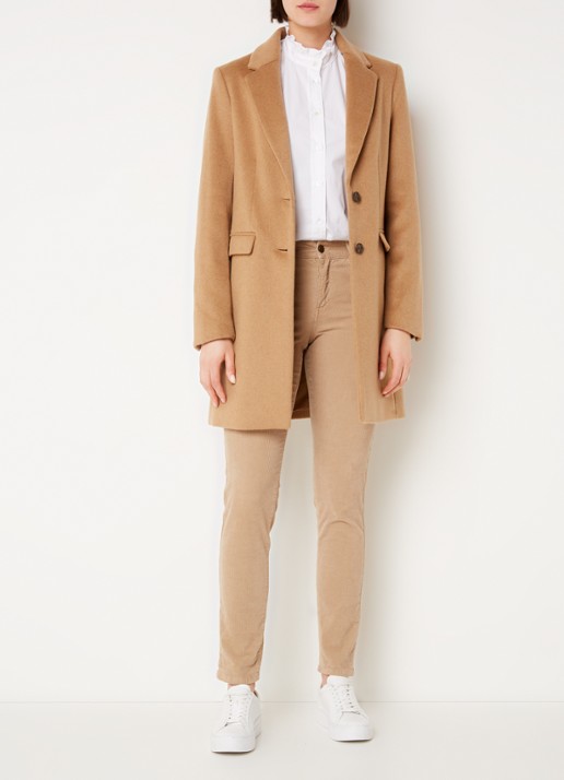 Phase Eight Lydia Wool Coat Camel 08 - voorkant 3 camel