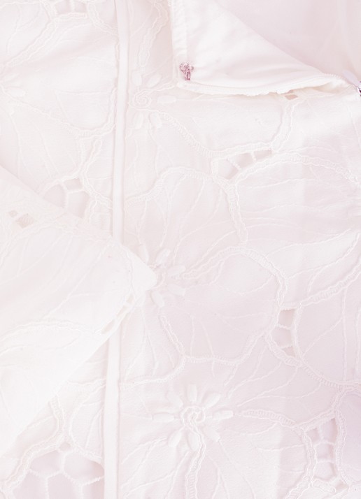 Phase Eight Marina maxi rok met broderie - detail 8 ivoor