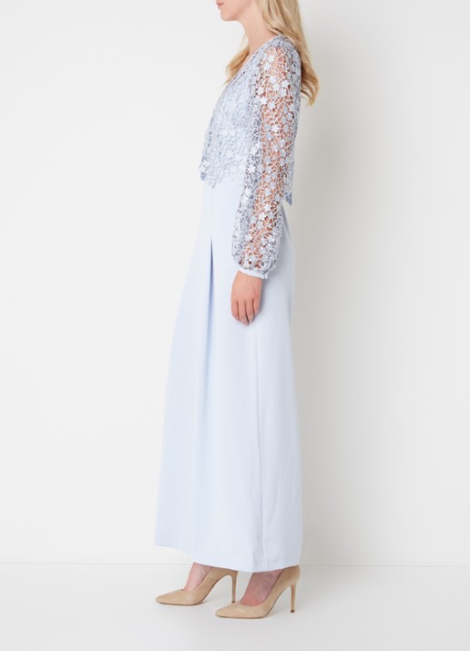 Phase Eight Mariposa Jumpsuit Cornflower 0 - voorkant 6 lichtblauw