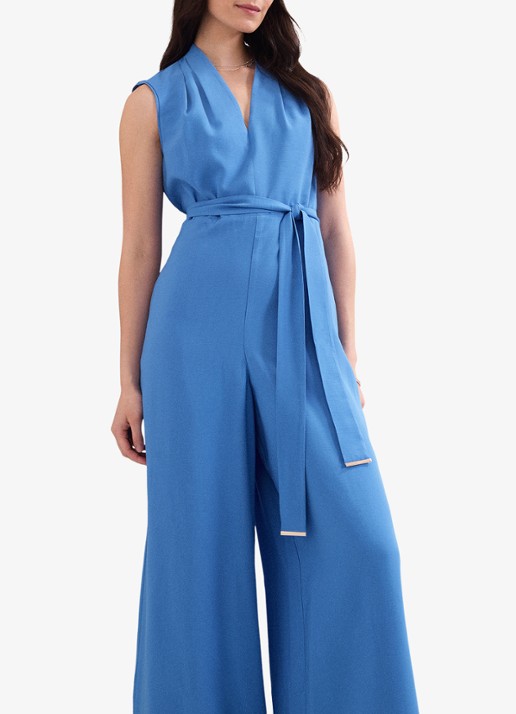 Phase Eight Marta  loose fit jumpsuit met strikceintuur