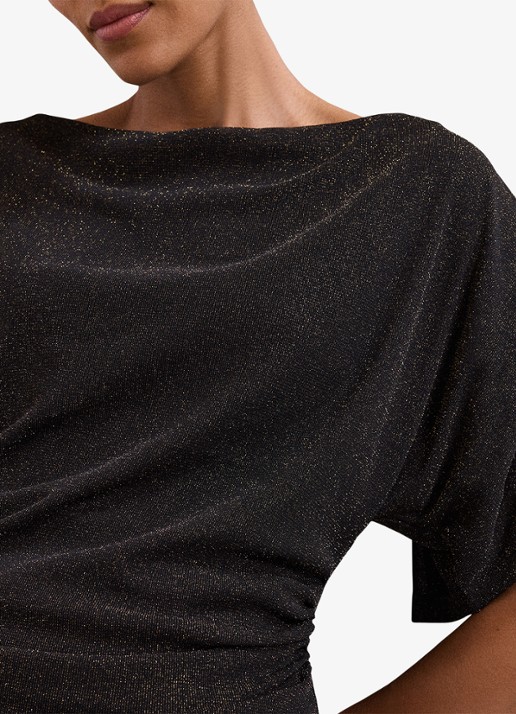 Phase Eight Martha top met lurex - detail 4 goud