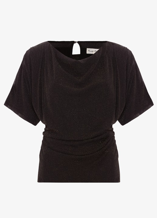 Phase Eight Martha top met lurex - voorkant 7 goud