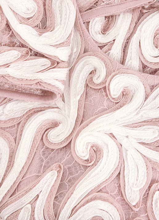 Phase Eight Meredith maxi jurk van satijn met strikdetail - detail 8 ivoor