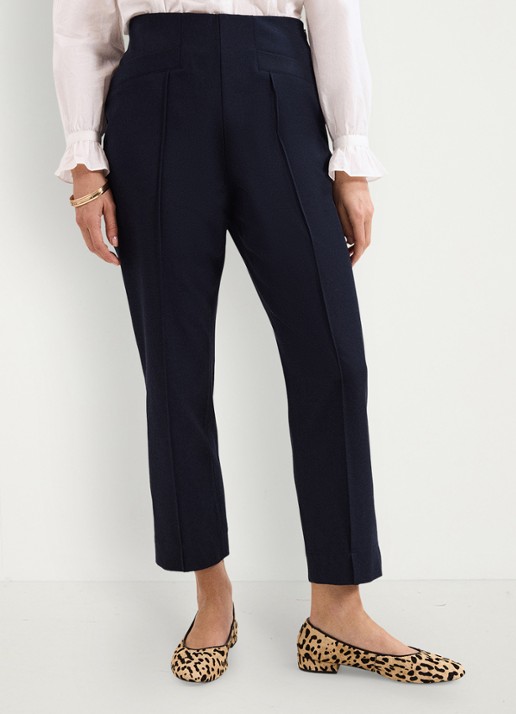 Phase Eight Miah slim fit pantalon met paspelzakken