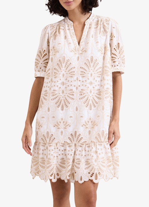 Phase Eight Mini jurk met borduring