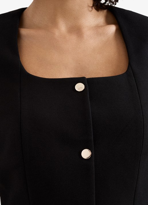 Phase Eight Miranda cropped Jack  - detail 3 zwart